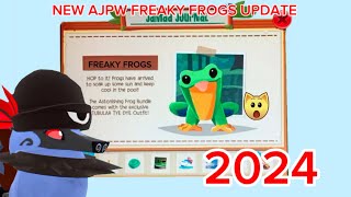 AJPW 2024 AUGUST UPDATE FREAKY AHH FROGS  NEW ANIMAL EYES [upl. by Lancey]