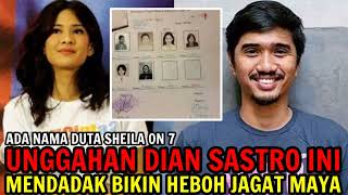 ADA NAMA DUTA SHEILA ON 7  UNGGAHAN DIAN SASTRO INI MENDADAK BIKIN HEBOH JAGAT MAYA [upl. by Yerffe439]