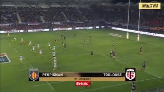 Top 14  Perpignan  Toulouse  18ème journée  Impact [upl. by Marmion]