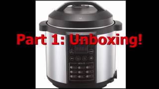 Pressure Cooker Review Farberware 6Qt DigitalPart 1 Unboxing [upl. by Merrily]