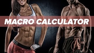 Macronutrient Calculator  The Easy Way to Calculate Macros  Tiger Fitness [upl. by Lyrradal]