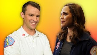 Chicago Fire Cast Reacts to Dawson Leaving [upl. by Seessel60]