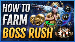 PoE 325 BOSS RUSH Farm Guide IN DEPTH  BEST Strats T17 to Elder  Path of Exile [upl. by Ayanat]