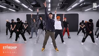 MONSTA X 몬스타엑스 Rush Hour Dance Practice [upl. by Llenrod]