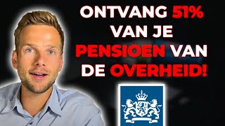 51 van je pensioen komt van de overheid Ontdek hoe [upl. by Llenyaj128]