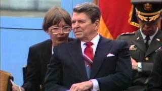 President Reagans Speech at the Brandenburg Gate Berlin 1987 [upl. by Maupin583]