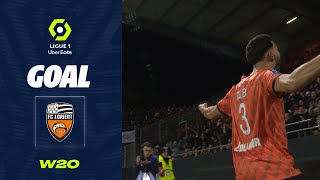 Goal Montassar TALBI 13  FCL FC LORIENT  STADE RENNAIS FC 21 2223 [upl. by Kinsler]