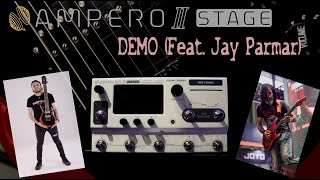 Ampero II Stage Demo Feat Jay Parmar [upl. by Ahsinav563]