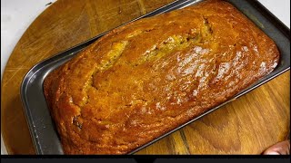 Best Banana Bread Recipe 🍌 [upl. by Oelak]