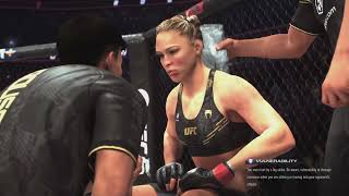 Holly Holm vs Ronda Rousey UFC 5 [upl. by Grosberg]