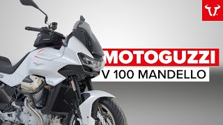 Discover the Moto Guzzi V100 Mandello  AMAZING accessories for an AMAZING bike [upl. by Earahs653]