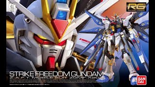 【模型】RG STRIKE FREEDOM GUNDAM 1144 素組 [upl. by Nossah921]