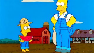 Homero y Bart Granjeros Los simpsons capitulos completos en español latino [upl. by Otero]