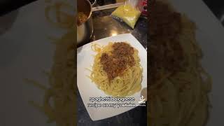 spaghetti bolognese recipe on my youtube [upl. by Nitsu]