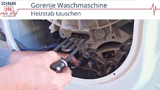 Gorenje Waschmaschine  Heizstab tauschen [upl. by Pages]