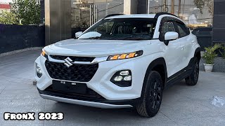 New Maruti Suzuki FronX 2024 🔥 Fronx Delta Plus  White Colour 🤍 Rs 872L  Detailed Walkaround [upl. by Conlon]