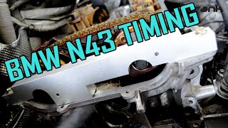 BMW N43 Timing Chain Procedure [upl. by Berk]