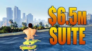 Buying amp Customizing a 65 MILLION Penthouse GTA Online Casino DLC [upl. by Paige]