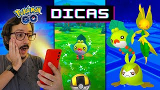 INCRÍVEL TOP DICAS para o Dia da Comunidade da Sewaddle Pokémon GO Leavanny MONSTRA [upl. by Jaclin142]