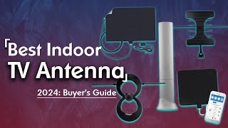 Best Indoor TV Antenna 2024 Top 6 Picks For Any Budget [upl. by Enymzaj915]