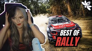 Reacting to Best of Rally  If in doubt flat out  Girl React [upl. by Jecho589]