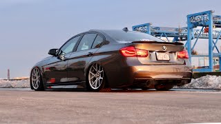 BMW F30 AIR SUSPENSION MY SETUP AND REVIEW [upl. by Madelaine535]