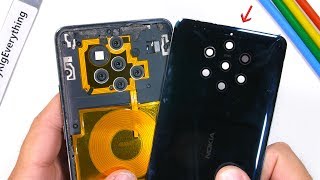 Nokia 9 Teardown  How do all these Cameras work [upl. by Lerner358]