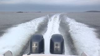 Twin 2015 Yamaha 150hp Outboards [upl. by Nivlek]