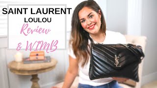 SAINT LAURENT LOULOU MEDIUM REVIEW  WIMB  Roxstud Diaries [upl. by Quiteri158]