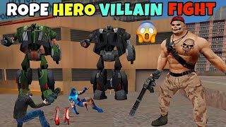 Rope Hero vs Tipson vs Villain vs Robot  2025 [upl. by Oneladgam]