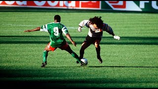 Momento mundial René Higuita y el error que le costó la eliminación a Colombia [upl. by Nwhas]