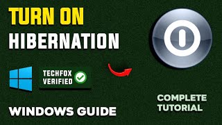 How to Turn On or Off Hibernation in Windows  Full Guide [upl. by Chloe]