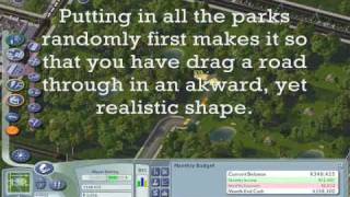 Simcity 4 Tutorial  All About Parks [upl. by Attehcram]