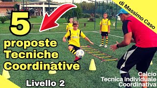 Allenamento Calcio Tecnica Individuale [upl. by Hawger36]