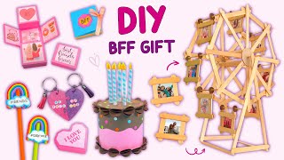 8 DIY BFF GIFT IDEAS  CUTE HANDMADE GIFT IDEAS FOR BEST FRIEND bff [upl. by Ycinuq691]