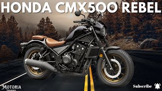 2024 Honda CMX500 Rebel The Perfect Cruiser for Commuting and Touring  New Color Schemes [upl. by Hootman]