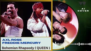 AXL ROSE amp Freddie Mercury  Bohemian Rhapsody  QUEEN  Ai Cover [upl. by Naicad]