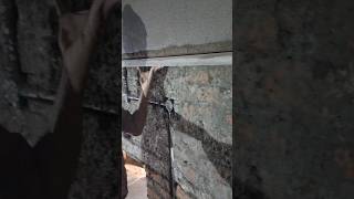 Plastering off column beam construction plaster civil shorts vlog trending [upl. by Trubow77]