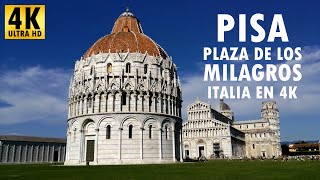 Pisa  Plaza de los Milagros  Italia en 4K [upl. by Julian152]