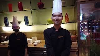 EDSA SHANGRILA HOTEL MANILA IS THE LOCATION OF THE HEAT RESTAURANT BEST SERVICE [upl. by Hoeg]