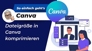 💻✨ Dateigröße in Canva komprimieren So einfach gehts 🔧📉 [upl. by Olinde]