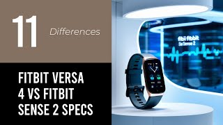 Fitbit Versa 4 Vs Fitbit Sense 2 Specs [upl. by Ahsilla824]