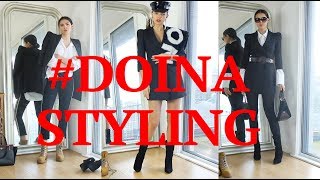 DoinaStyling 1 piece 5 different outfits How to Wear a Blazer Dress [upl. by Violante]