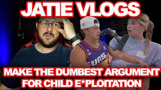 Jatie Vlogs Present Their Argument For Child Eploitation  It Goes Terribly Wrong [upl. by Zerk14]