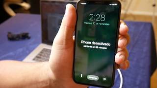 Como Desbloquear IPhone si olvidaste el código [upl. by Adigun590]