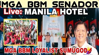 LIVE BBM SENATORIAL CANDIDATE MGA SUPORTER AYAW PAAWAT [upl. by Attiuqahs]