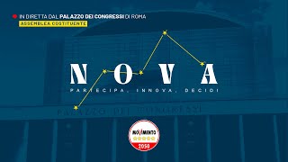 NOVA  In diretta da Roma l’evento conclusivo dell’Assemblea Costituente M5S [upl. by Zales]