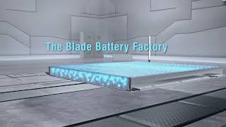 Inside BYDs ultrasafe Blade Battery factory  BYD [upl. by Nrev198]