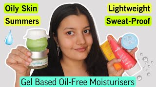 OilFree Gel Moisturisers For Summers  SweatProof Moisturisers [upl. by Fernande]