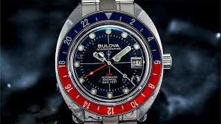 A New Bicolor Bezel “True” GMT Just Over 1000  Bulova Oceanographer GMT Review [upl. by Avivah]